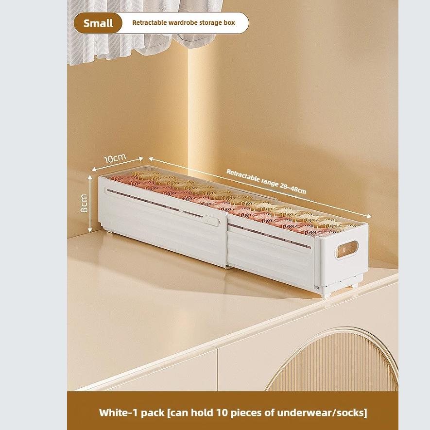 Регулируемый ящик для хранения одежды органайзер для шкафа органайзер для одежды по категориям корзина для хранения в кухонном шкафу домашний органайзер 1PC 1370₽