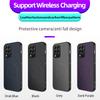 For Samsung Galaxy M33 For Magsafe Magnetic Phone Case for Samsung Galaxy M33 Wireless Charging Carbon Fibre Shockproof Cover
