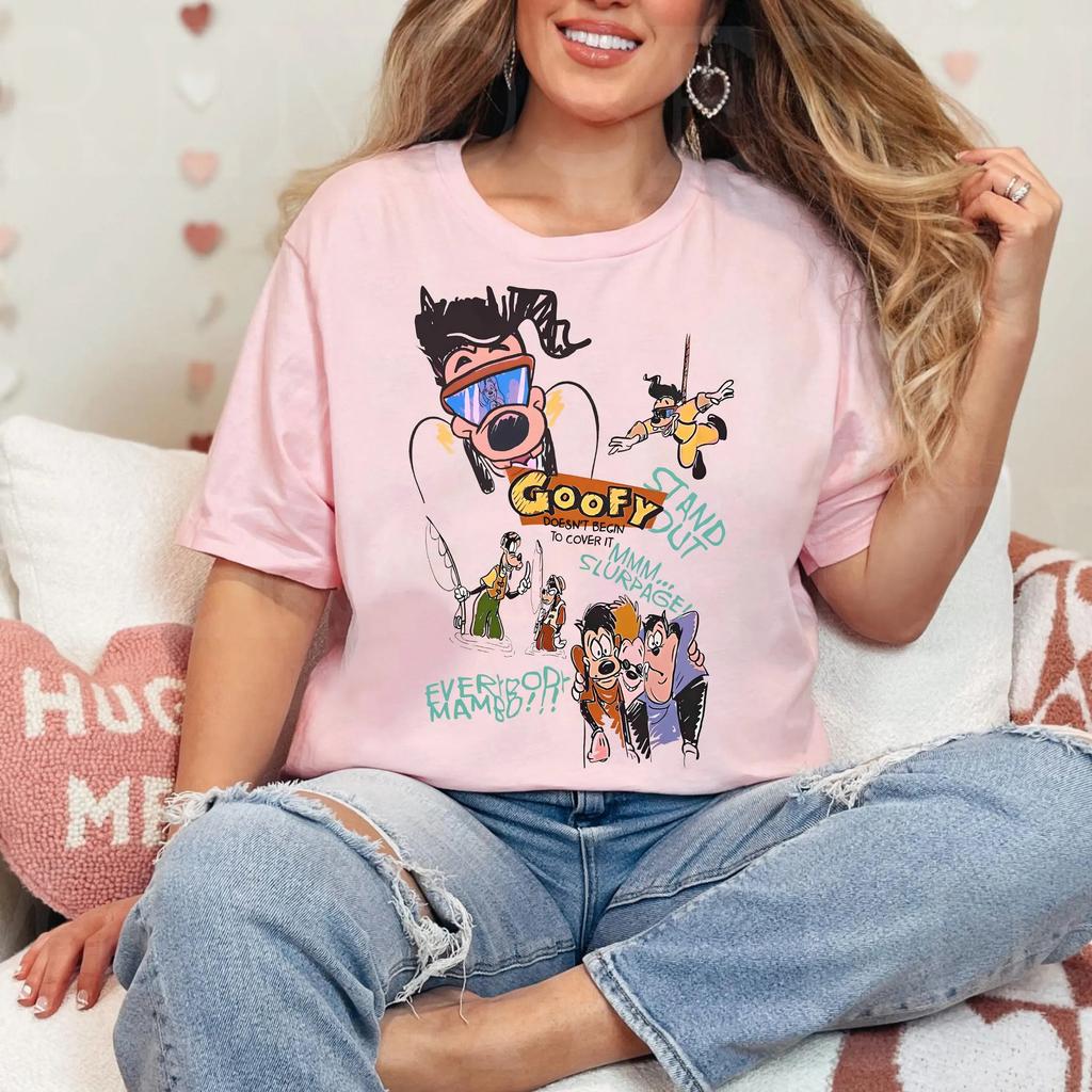 A Goofy Characters Shirt Movie Max And Roxanna Tshirt Powerline Stand Out Magic Kingdom