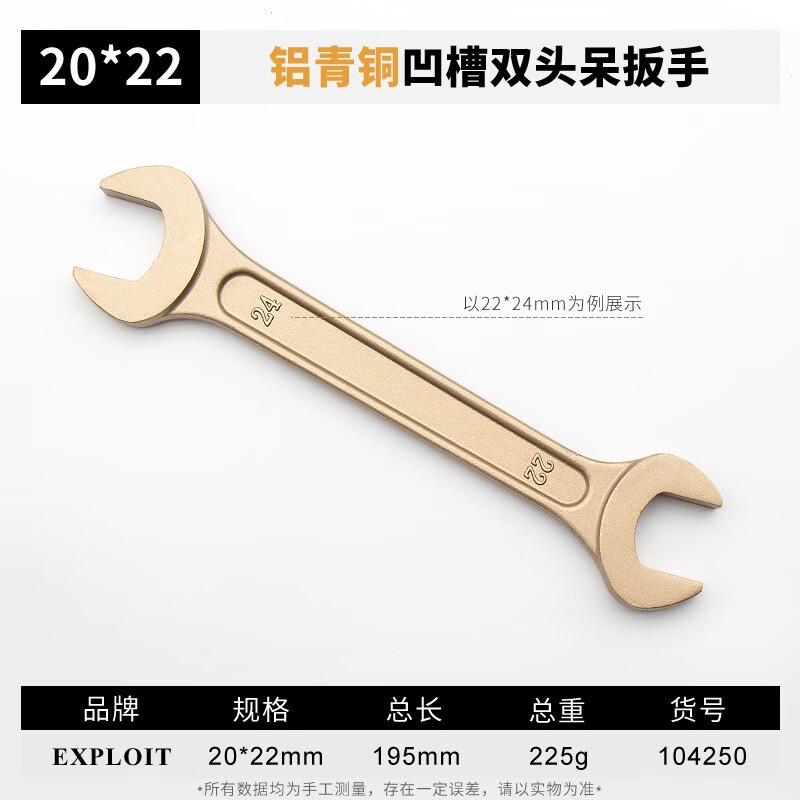 EXPLOIT Explosion-Proof Double-Ended Wrench