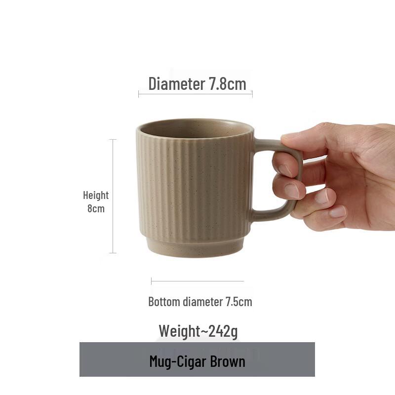 

ZISIZ Nordic Style Enamel Mug