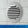 Stainless steel Exterior wall air outlet vent grille 70-200mm round duct cap air ventilation cover hole plug ventilation system