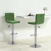 VidaXL Set of 2 Bar Stools, Pub Chair, Bistro Seat, Furniture for Dining Room Kitchen Living Room Home Interior, 333690