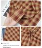 Spring/Summer Plaid Qipao Dress & TR Stretch Casual Shirt Fabric for Children's Clothing & Skirts