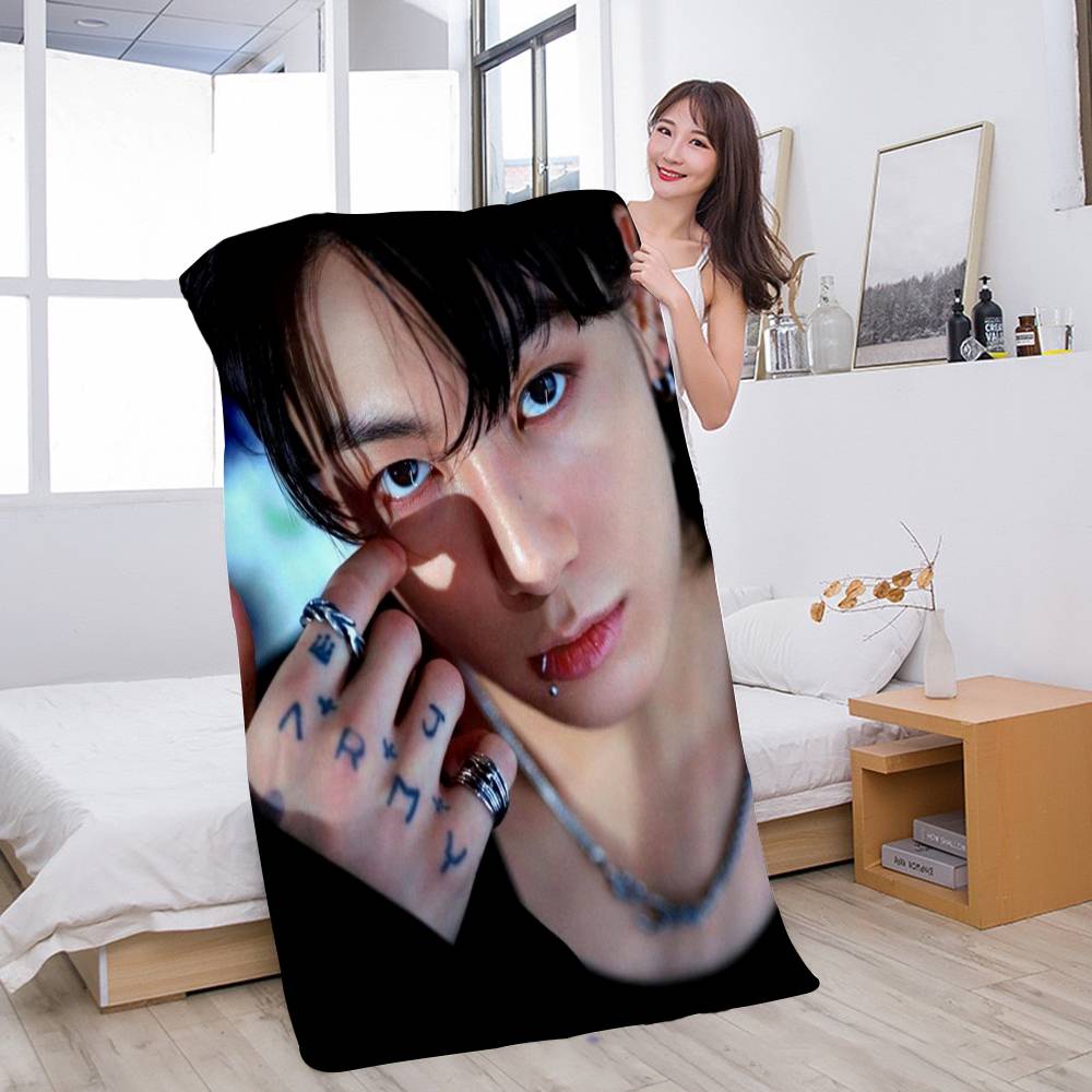 J-jungkook Bath Towel Microfiber Soft Water Absorbing Breathable For Girl Kids Decorative Cartoon Beach Towel