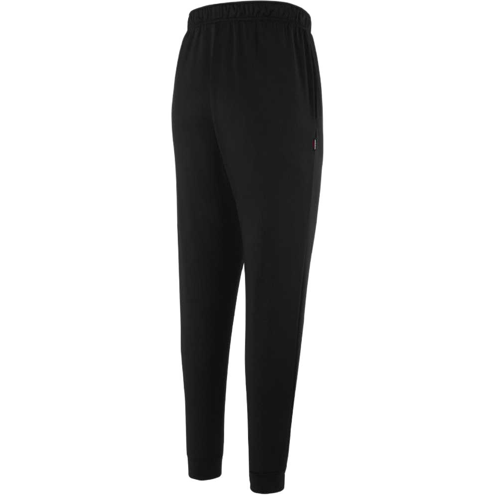 Adidas Running Moisture-Wicking Slim-Fit Breathable Mid-Rise Knitted Sports Pants Men Bottoms Black JW1455