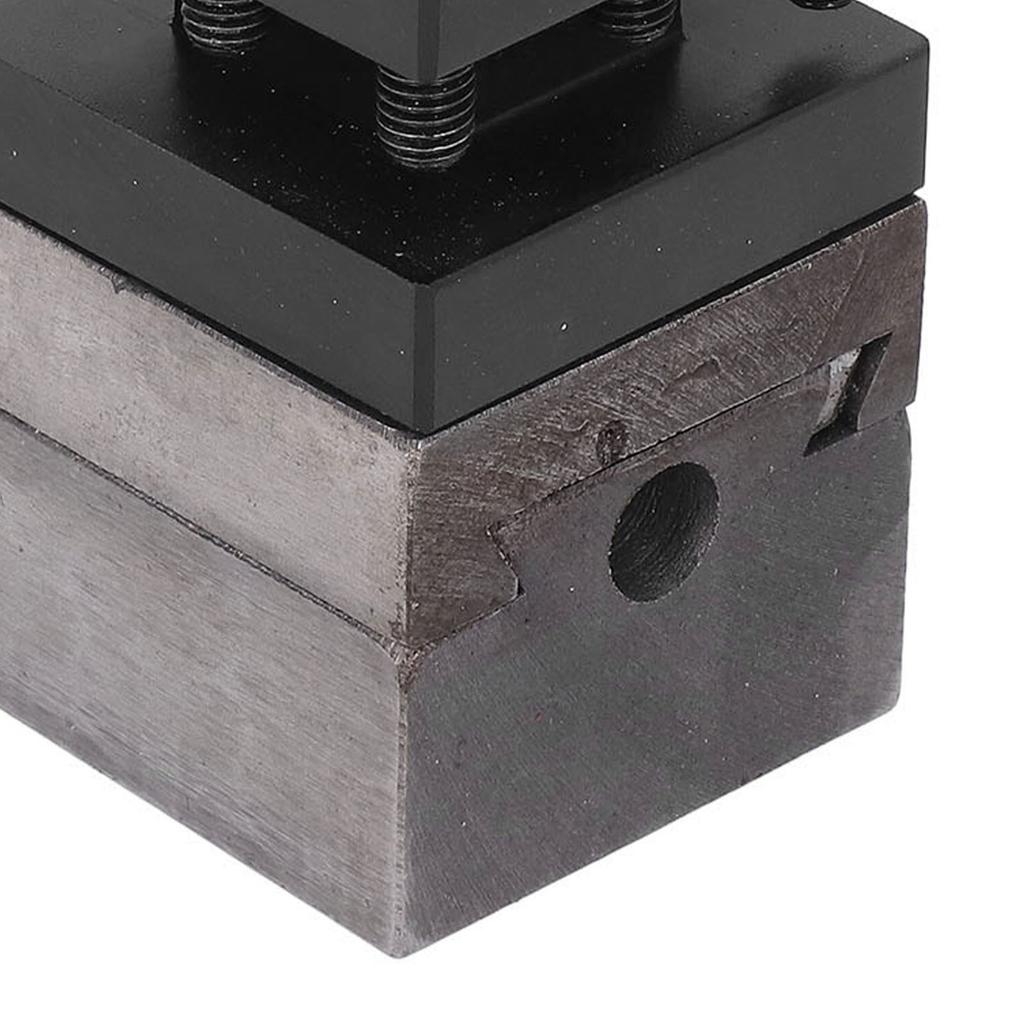 Mini Lathe Tool Holder Vice Clamp 60x60mm Square Slide Compound Tool for MX 210 WM 210 8x16 220x400 220x600 220x750 Lathe