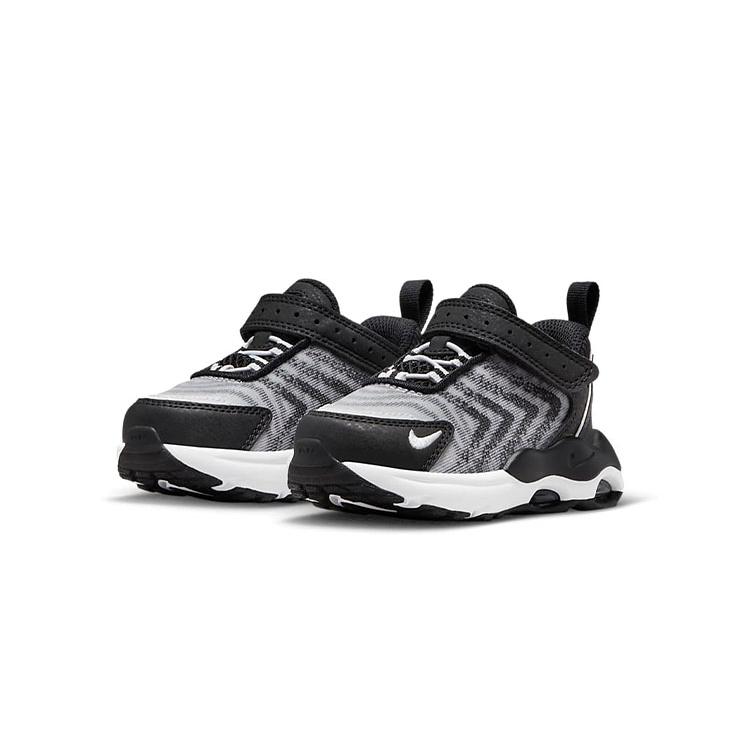 Nike Air Max TW Cushioning Abrasion Resistant Breathable Low Top Toddler Shoes Gray Black Infant And Toddler DQ0298-001