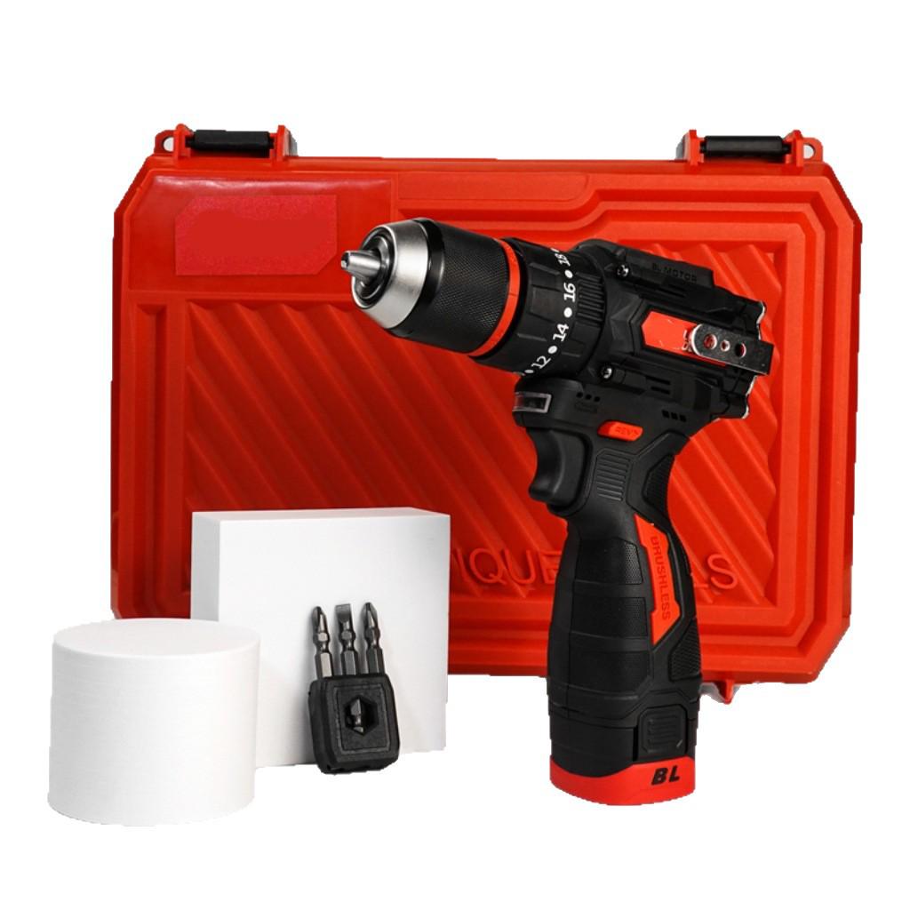 Hot Selling Lithium Battery Brushless Electric Hand Drill & Screwdriver Set