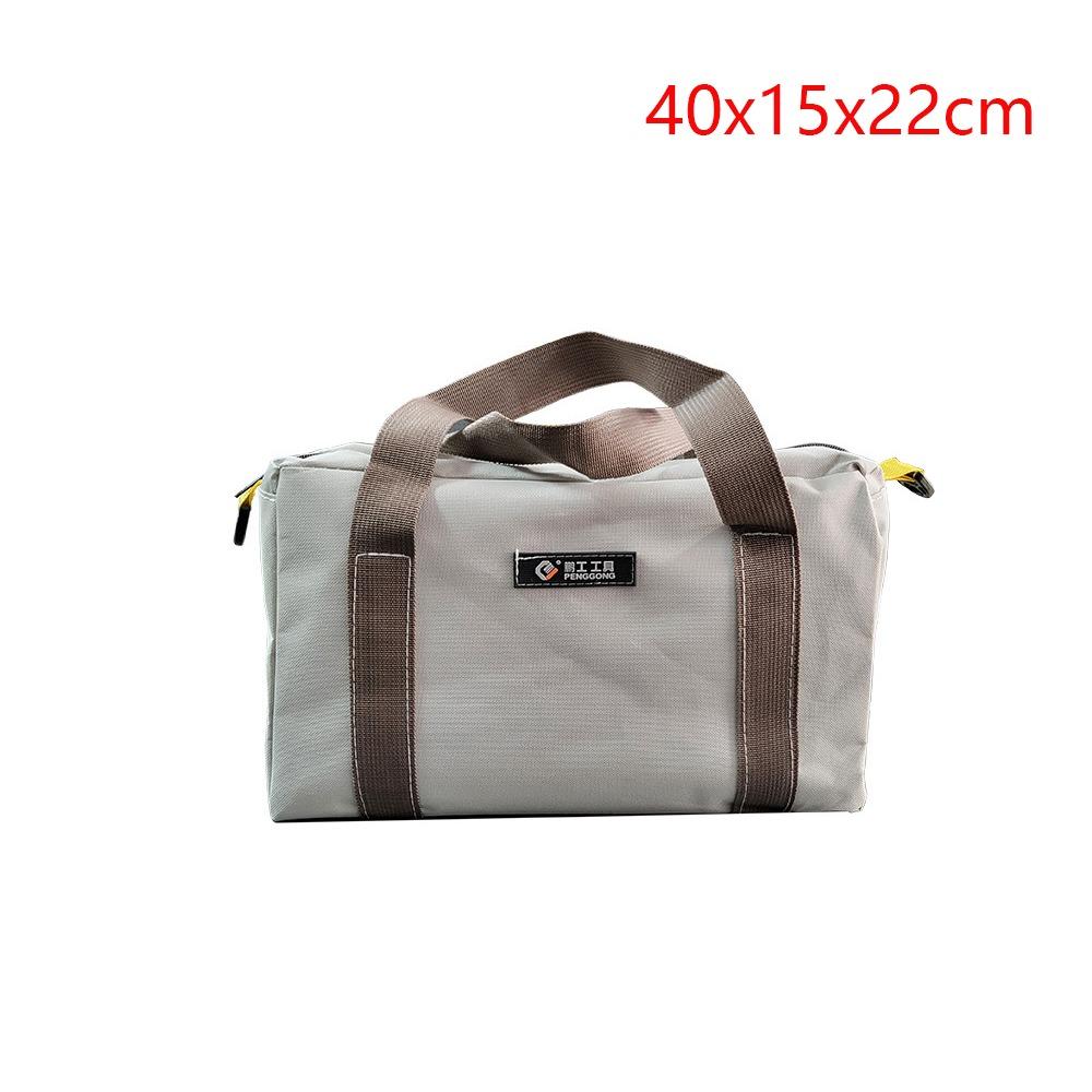 Creative Large Capacity Storage Tool Bag Multi-function Thickened Canvas Electrician Bag Hand Tool Carry Organizer Tote Bag