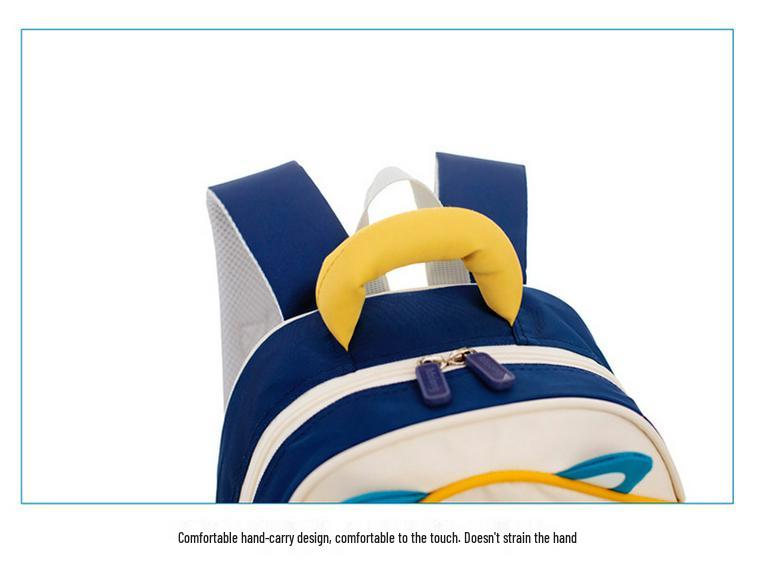 2025 Cute Cartoon Kindergarten Girl's Fashionable Color Block Decompression Backpack