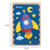 Kids New Wooden Two-sided Strip 3D Puzzles Wood Vehicle Fruit Jigsaw Puzzle Toy for Children Baby Learning Educational Toys Gift