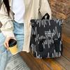 Embroidery Bag Women's Shoulder Bag Large Capacity College Style Backpack Student Schoolbag