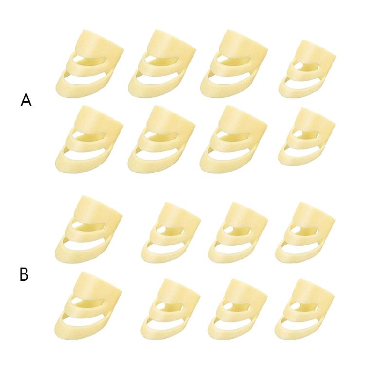 8Pcs Adjustable Open Design Finger Thumb Plectrums For Electric Guitars, Banjo