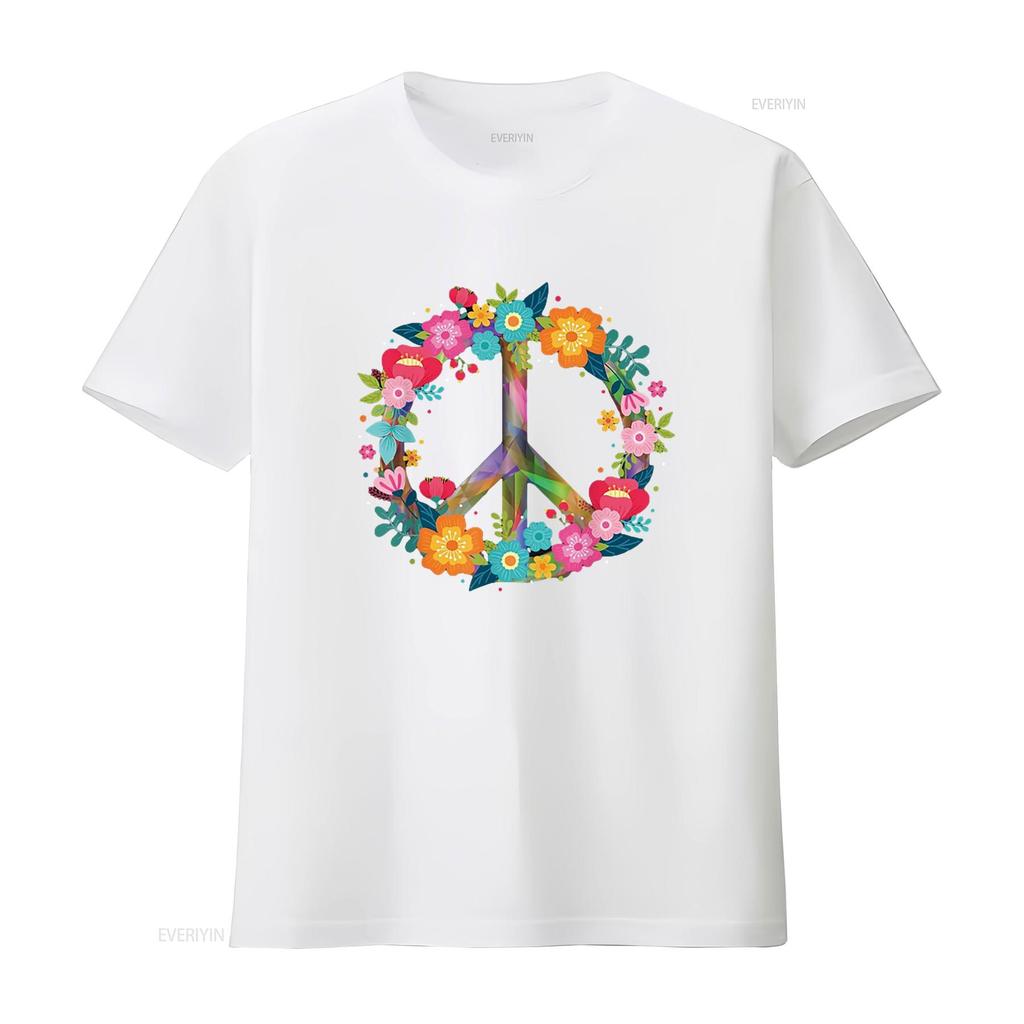 Peace Love Hippie Costume Tie Die 60s 70s T Shirt Black X Large vintage Washed Stretched Stylish Soft Versatile fashion