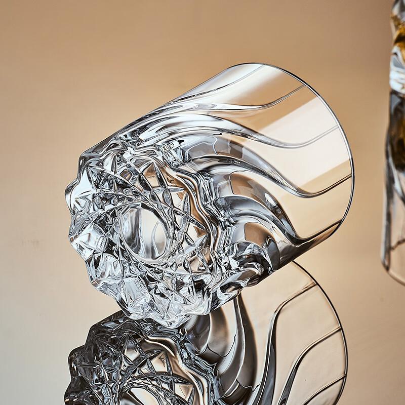 CLITON European Carved Whiskey Glasses Set