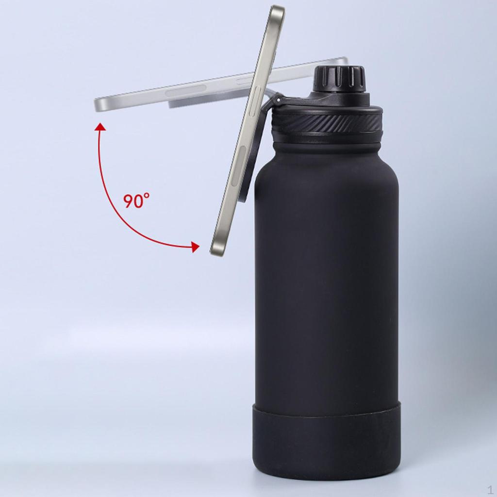 Active Lifestyle Stainless Steel Water Bottle with Holder