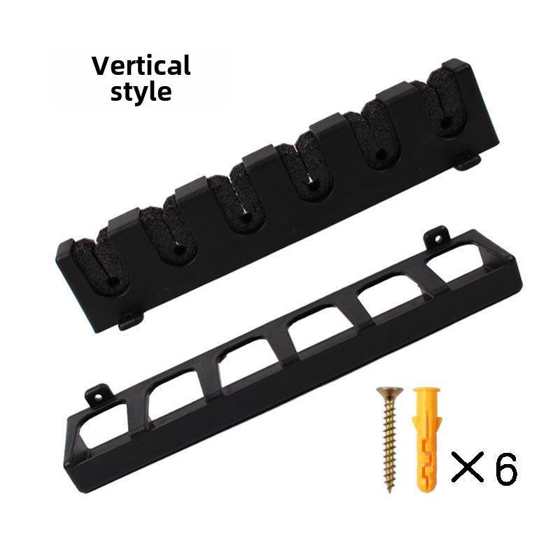 

Настенная вертикальная стойка для удочек Sea, Rocky и Luya 6 holes vertical installation чёрный