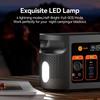 Stazione di alimentazione portatile FlashFish E103 - 300 W - Batteria LiFePO4 da 179,2 Wh - 7 Uscite - Carica 0-80% in 1 Ora - Funzione EPS