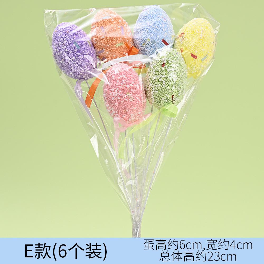 Ovos de Páscoa Criativos e Coloridos de Espuma Perfeitos Para Decoração Festiva de Páscoa e Presentes