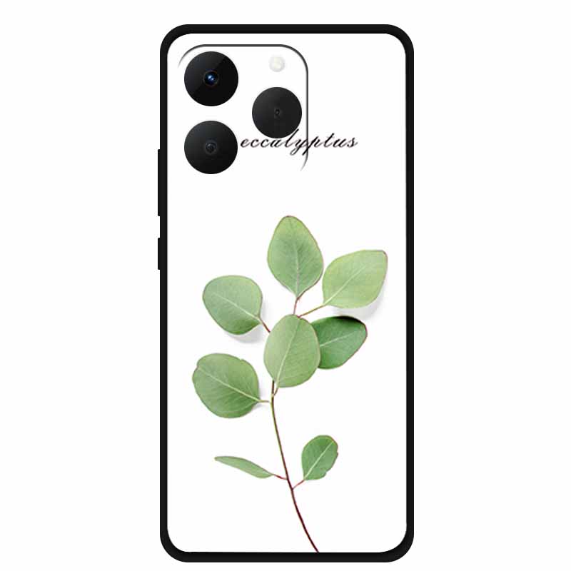 Case For OPPO Realme 15T Embossed Blossoms Funda 3D Relief Flowers Coque Silicone Soft Phone Cover For Realme 15 T 5G Bumper