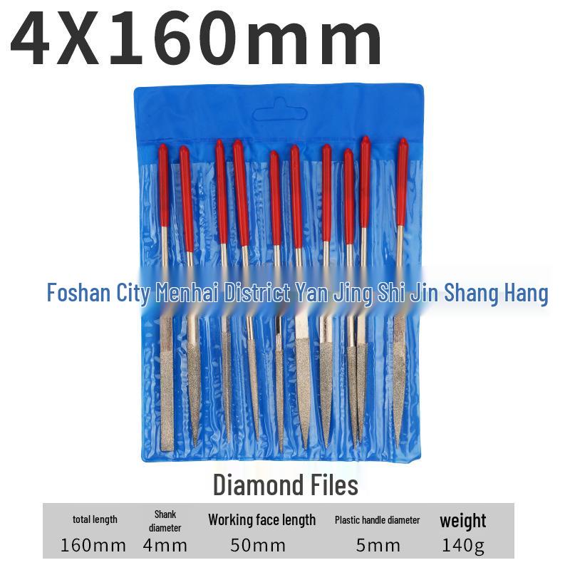 Handheld Diamond File for Aluminum Plate Removal