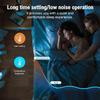 3-Speeds Intelligent 360° Air Circulation Fan Remote Control Low Noise Home Office Standing Fan Adjustable Bladeless Tower Fan