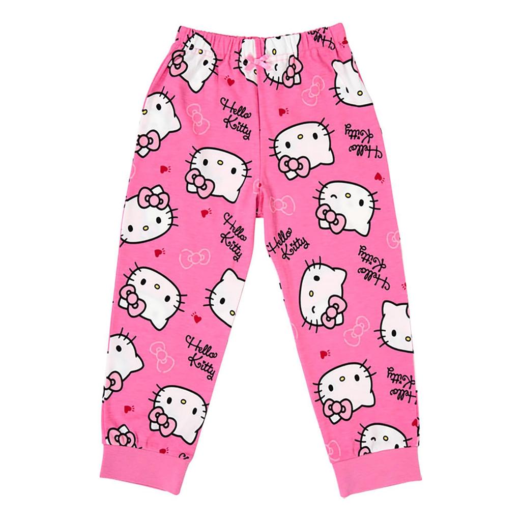 Sanrio Long Sleeve Hello 485926 Kids' Pajamas, Kitty, 120cm,