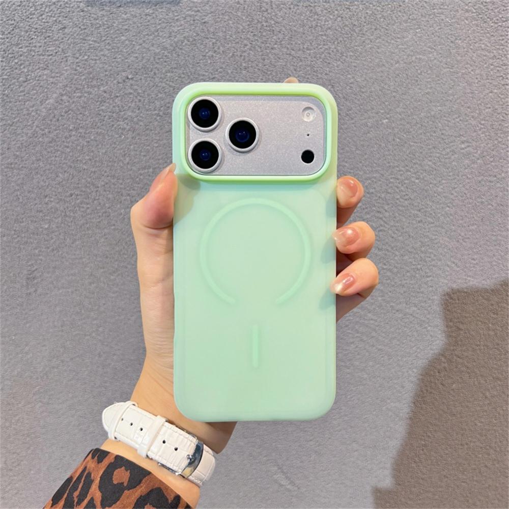 For Magsafe Ice Mist Liquid Matte Case For iPhone 17 16 15 14 13 Pro Max Translucent Magnetic Wireless Charging Shockproof Cover
