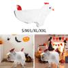 Dog Chicken Costume Halloween Animal Clothes Party Funny Realistic, Cute Lightweight Dress up Dog Clothes Small Medium Large Dog