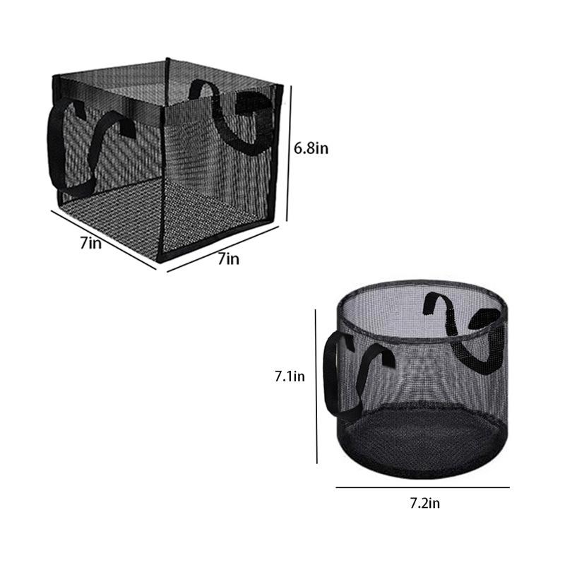 Reusable Plant Grow Bags Aquatic Planter Container with Fine Mesh for Water Lilies and Outdoor Gardening Use