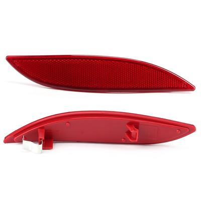 Car Warning Light Rear Bumper Reflector Rear Bumper Reflector Strips Left& Right 265600004R Fits for  MK3 2008 ‑ 2013