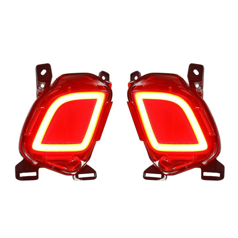 15-17 Highlander Rear Bumper Lights: Brake, Fog, Warning, Turn Signals