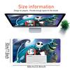 Nightmare Before Christmas Large Gaming Mouse Pad Nonslip Rubber Base Waterproof Desk Mat For Office Pc Laptop