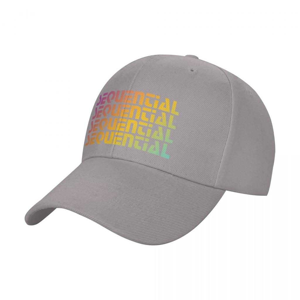 Regenbogen Sequentielle Baseballkappe Designerkappe Herren Große Größe Hut Kappen Damen Herren