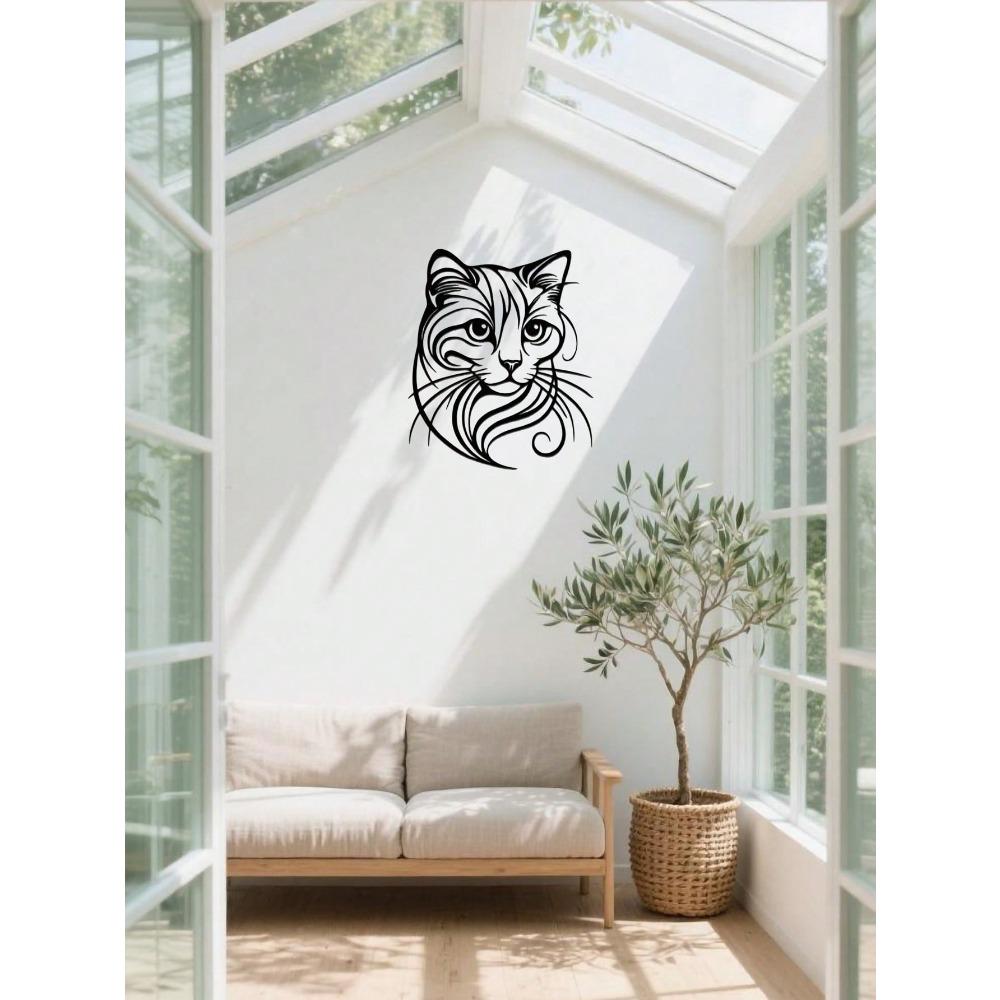 Metal Wall Art Decor Living Room Indoor Modern Sculpture