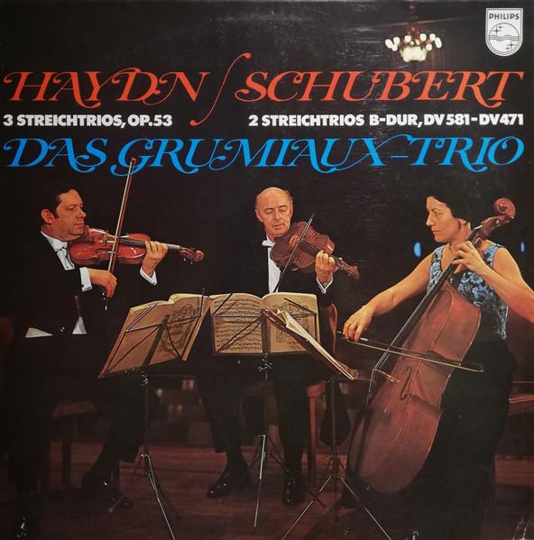 

LP Record JOSEPH HAYDN FRANZ SCHUBERT GRU 3 Streichtrios Op. 53 2 Streicht 802905L Philips Germany Classical Used
