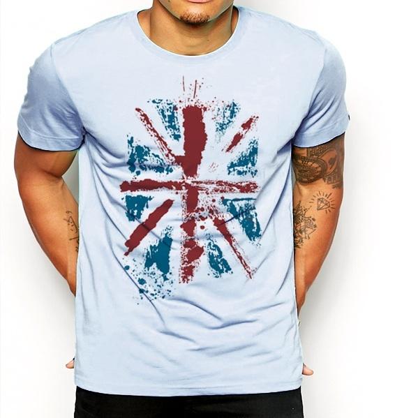 Англия, Великобритания, Флаг, Британский флаг, Лондон, Соединенное Королевство, Юнион Джек Футболка унисекс S