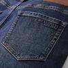 Septwolves Men's Loose Fit Straight-Leg Denim Jeans