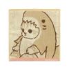Marushin Mini Mofu Sand Sitting Shark Character Antibacterial and Odor Perfect Gift for 0835000800 Towel, Cat, Handkerchief, Design, 100% Cotton,
