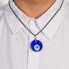 Clavicle Chain Friendship Lucky Turkish Amulet Necklace Choker Blue Eye Pendant Necklace for Women