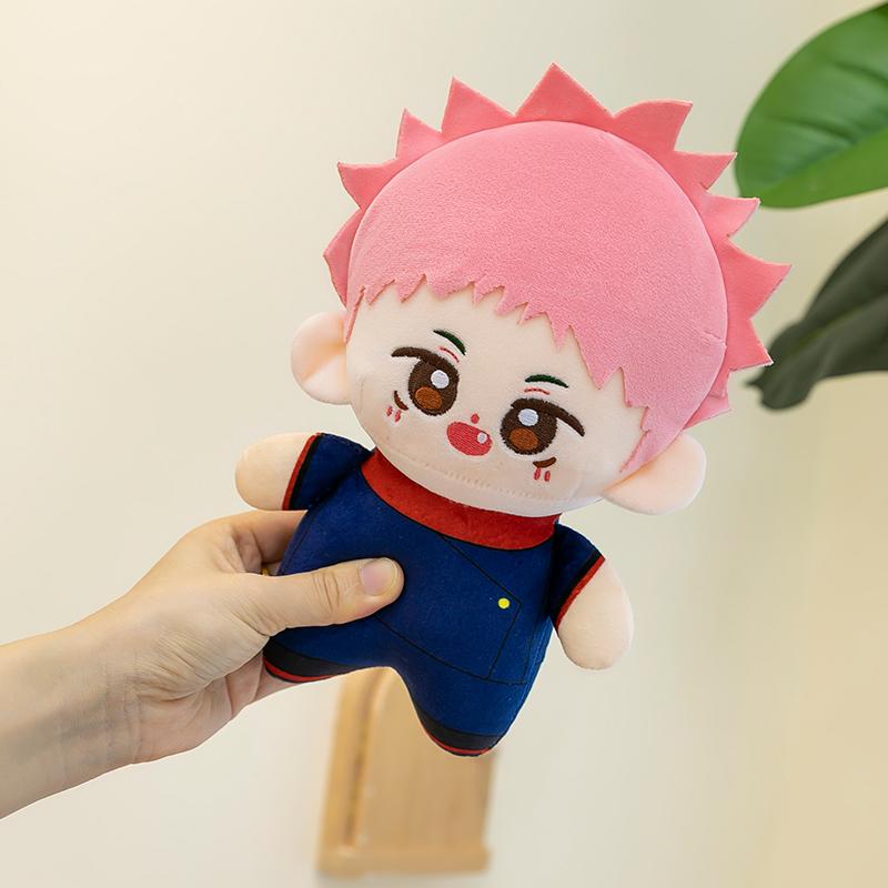 Cartoon Gojo Satoru Geto Suguru Nanami Kento Fushiguro Megumi Itadori Yuji Plush Toys Jujutsu Kaisen Stuffed Dolls Fans Gift