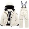 Winter Ski Children's Ski Coat and Pants 2pieces Set Warm Waterproof Boys Girls Outdoor Skiing Snowboarding Winter Ski Kids