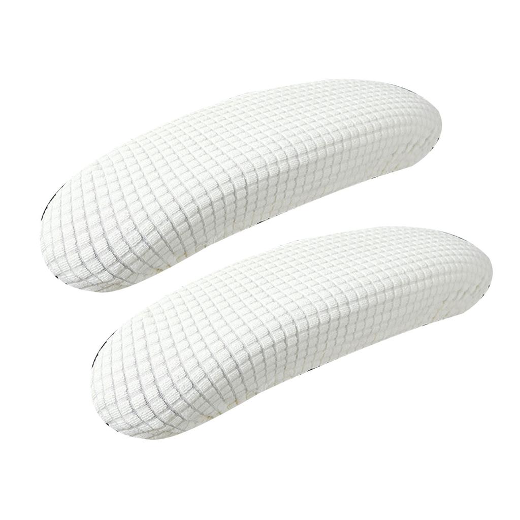 Pack of 2 Armrest Protectors with Elastic Band for Secure Installation on Various Office Chairs Providing