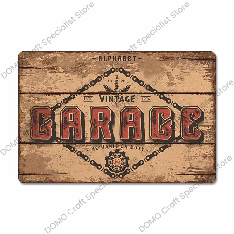 Vintage Route  Metal Sign Retro Garage Wall Art Decor xcm