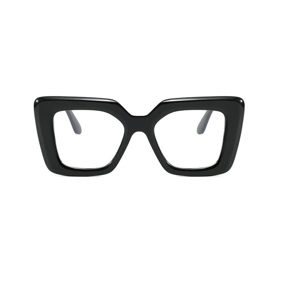 Big Square Eyeglasses Frames Women's Anti Blue Light Glasses New Trend Computer Goggles Glasses Transparent Optical Spectacle