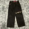 This year's bestseller: JNCO graphic jeans Y2K hip-hop loose jeans for men and women Harajuku wide-leg jeans
