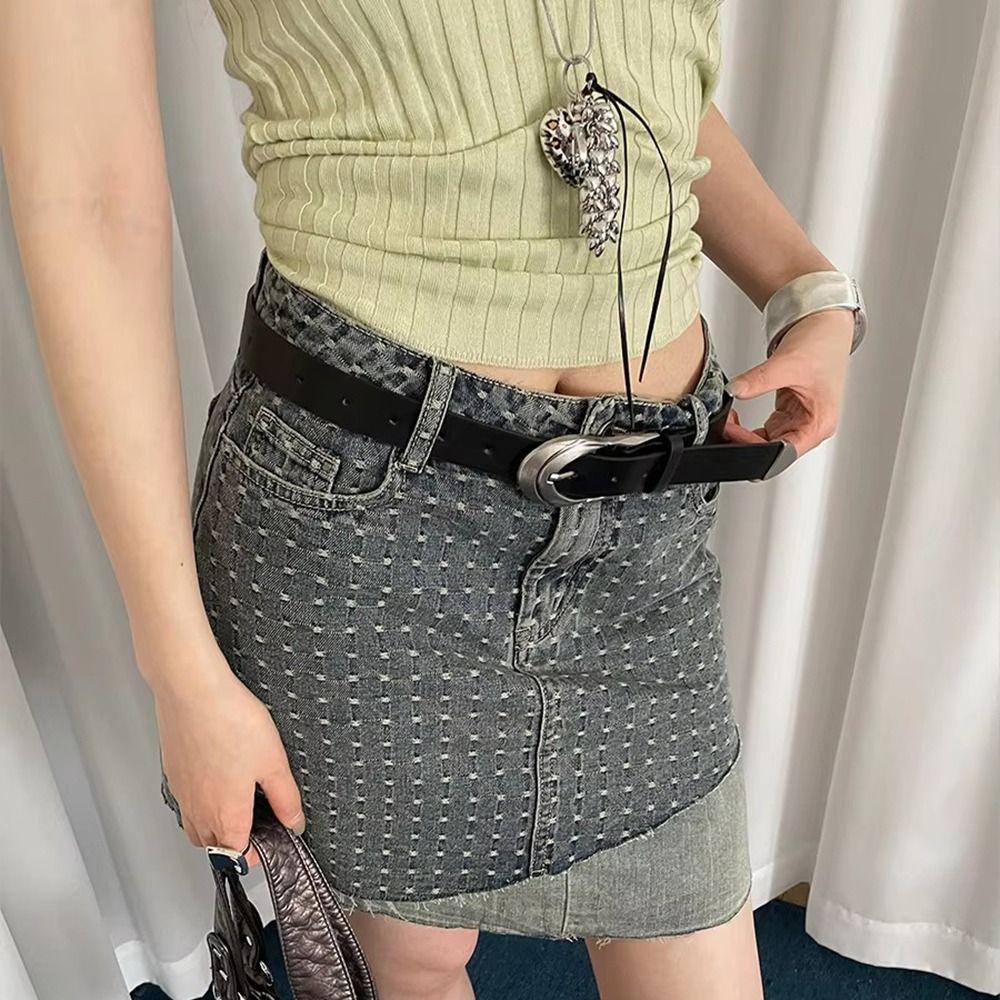 Vintage Women's Belt American Dress Jeans Belt Trendy Waist Belt  Waist Accessories