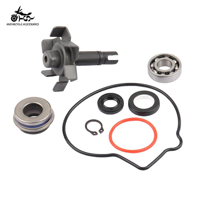 SJ Motorcycle Parts Water Pump Repair Kit For Yamaha YZF-R6 99-05 YZF-R6S 03-09 FZ6 04-09 XJ6 08-16 FZ6R FZ6 5EB-12450-00-00