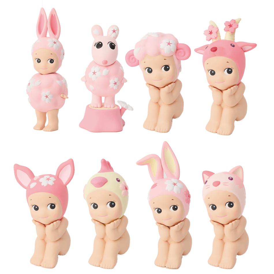 2025 New Sonnes Angels Cherry Blossom Series Anime Figures Ornaments Dolls Fans Children Gift Random
